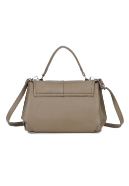 Elegancki kuferek taupe Luigisanto RX259136-3