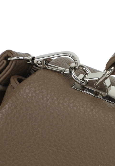Elegancki kuferek taupe Luigisanto RX259136-3