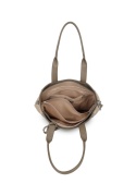 Modna shopperka z zamszem taupe RX258316
