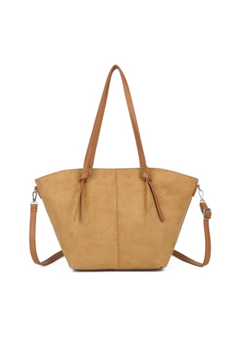 Modna duża shopperka LUIGISANTO RX258319 khaki