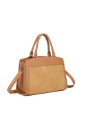 Modny kuferek damski Luigisanto RX258257-1 khaki z zamszem