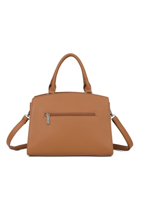 Modny kuferek damski Luigisanto RX258257-1 khaki z zamszem