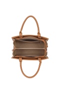Modny kuferek damski Luigisanto RX258257-1 khaki z zamszem
