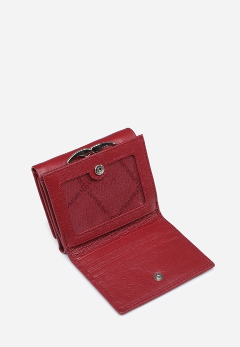 Portfel damski LUIGISANTO B033 bordo
