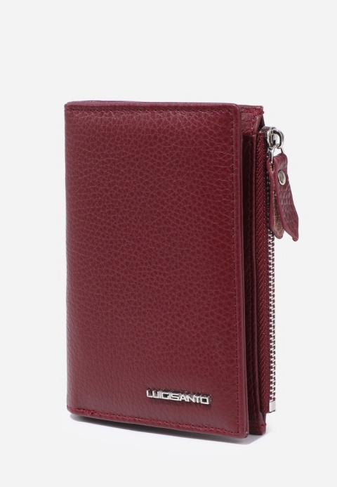 Portfel damski LUIGISANTO L028 bordo