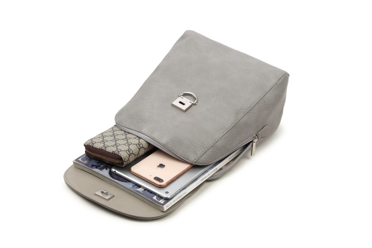 Plecak Damski LUIGISANTO 5876 Grey Plecak Damski LUIGISANTO 5876 Grey