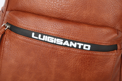 Plecak Damski LUIGISANTO 6343 Brown Plecak Damski LUIGISANTO 6343 Brown