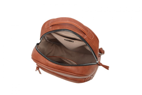 Plecak Damski LUIGISANTO 6343 Brown Plecak Damski LUIGISANTO 6343 Brown