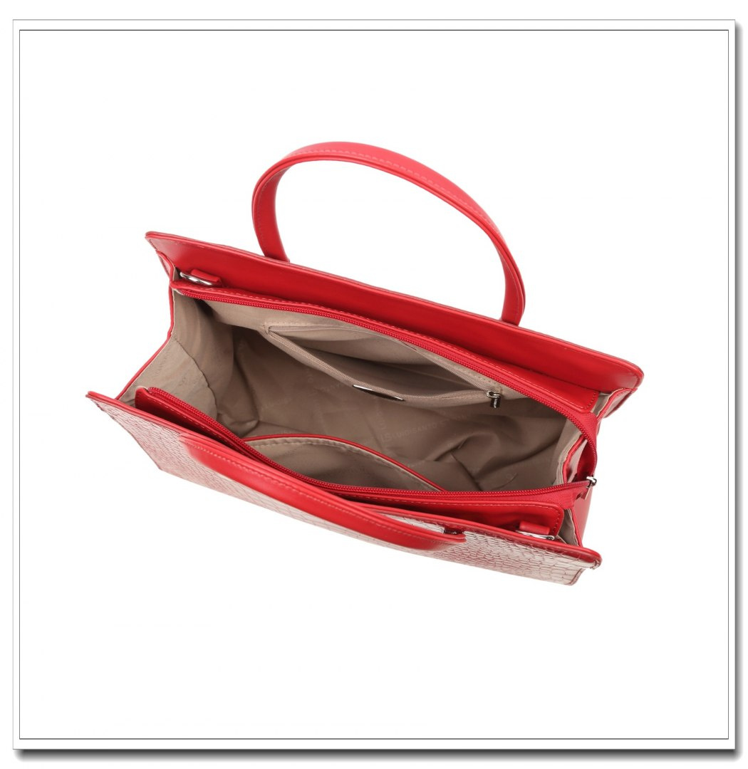 Torebka Damska LUIGISANTO 5820 Red Torebka Damska LUIGISANTO 5820 Red