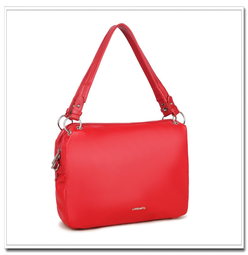 Torebka Damska LUIGISANTO 5866 Red Torebka Damska LUIGISANTO 5866 Red