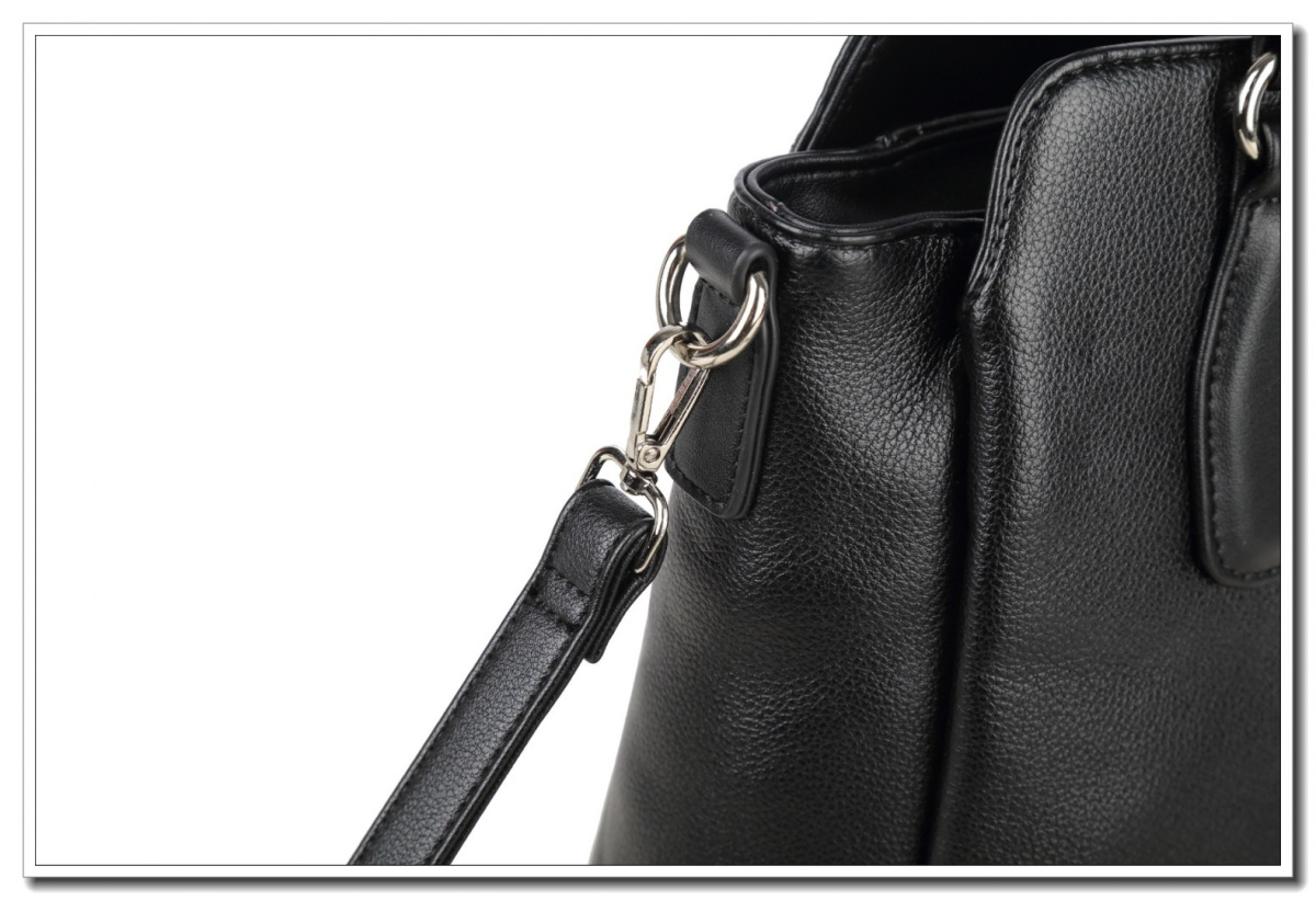 Torebka Damska LUIGISANTO 6417-3 Black Torebka Damska LUIGISANTO 6417-3 Black