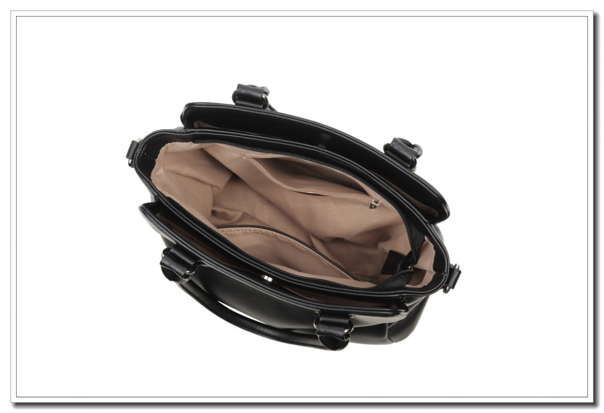 Torebka Damska LUIGISANTO 6417-3 Black Torebka Damska LUIGISANTO 6417-3 Black