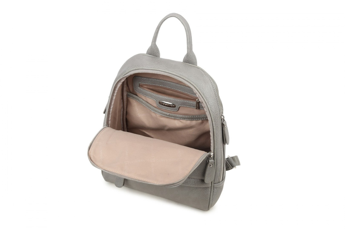 Plecak Damski LUIGISANTO 6342 Grey Plecak Damski LUIGISANTO 6342 Grey