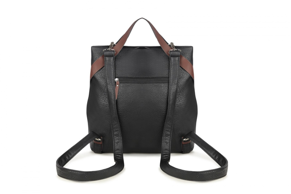 Plecak Damski LUIGISANTO 6347 Black Plecak Damski LUIGISANTO 6347 Black