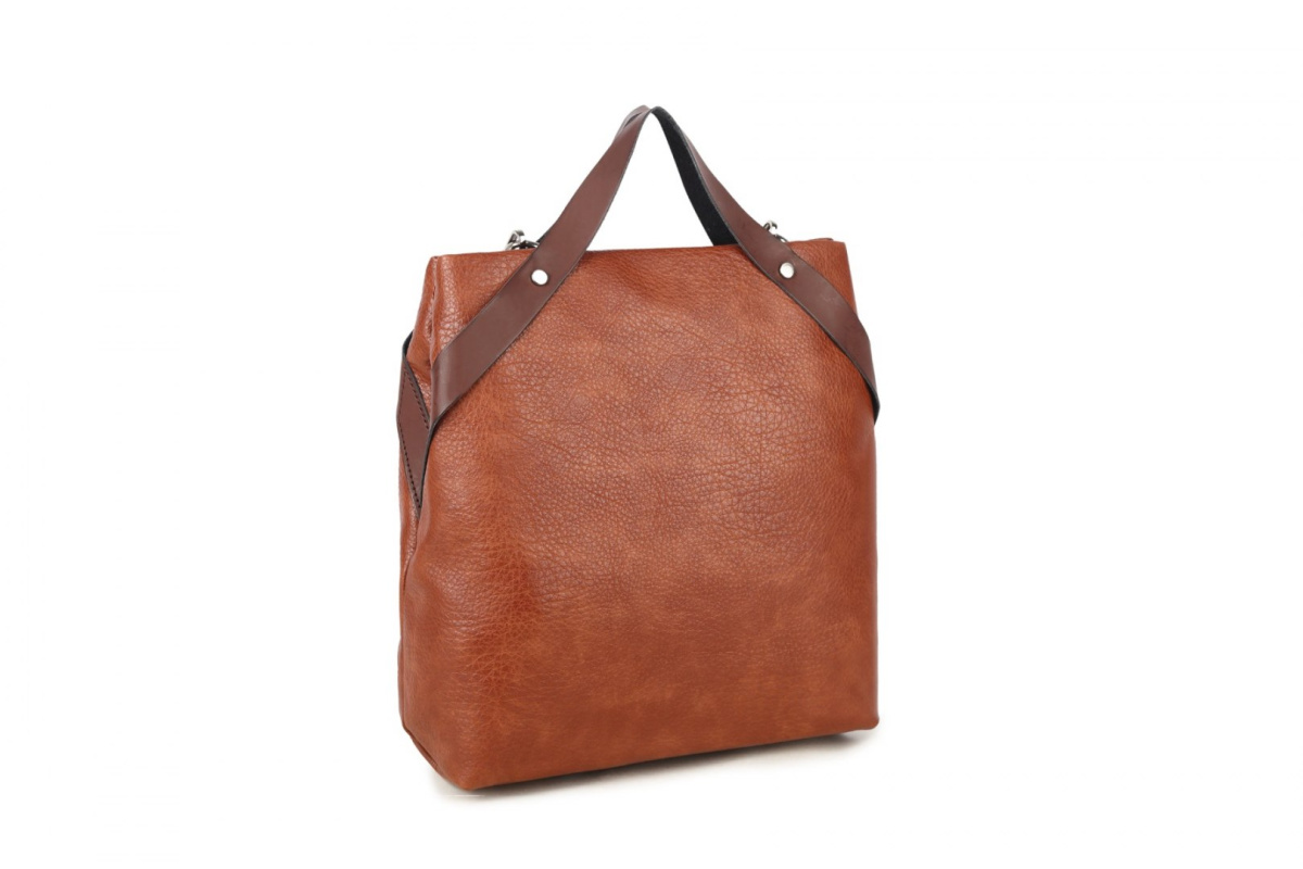 Plecak Damski LUIGISANTO 6347 Brown Plecak Damski LUIGISANTO 6347 Brown