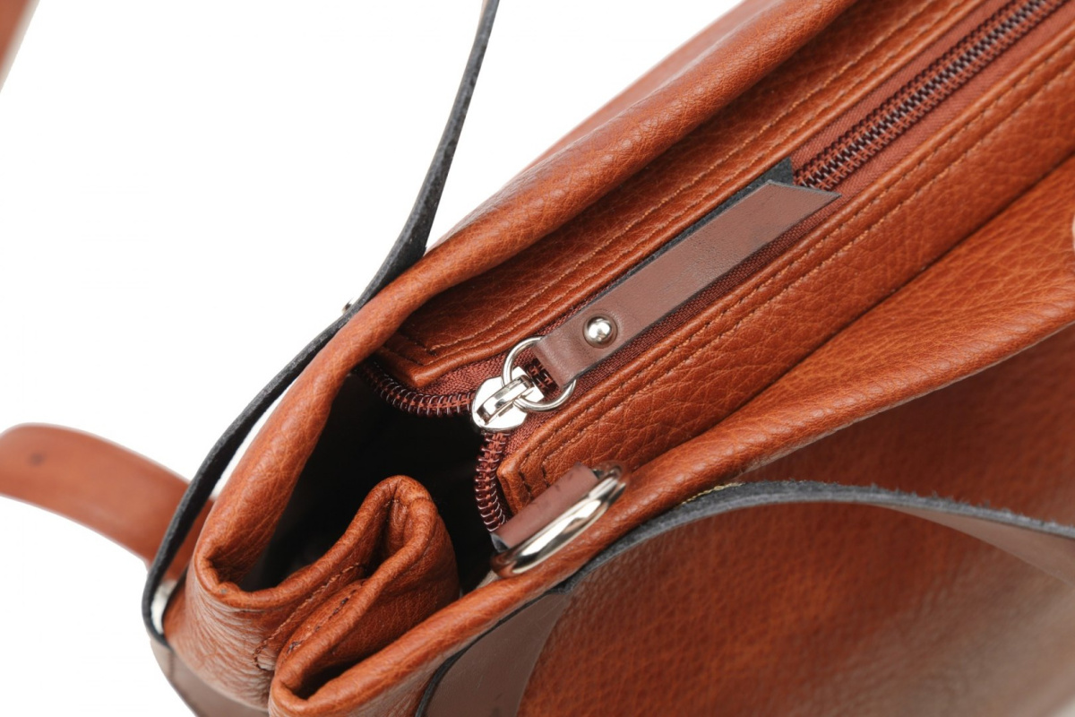 Plecak Damski LUIGISANTO 6347 Brown Plecak Damski LUIGISANTO 6347 Brown
