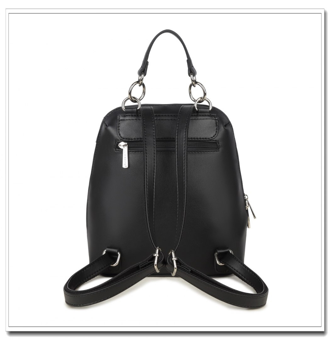 Plecak Damski LUIGISANTO 6406-2 Black Plecak Damski LUIGISANTO 6406-2 Black