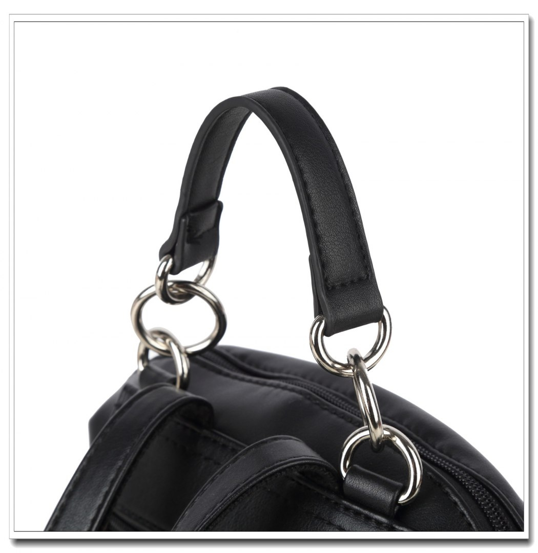 Plecak Damski LUIGISANTO 6406-2 Black Plecak Damski LUIGISANTO 6406-2 Black