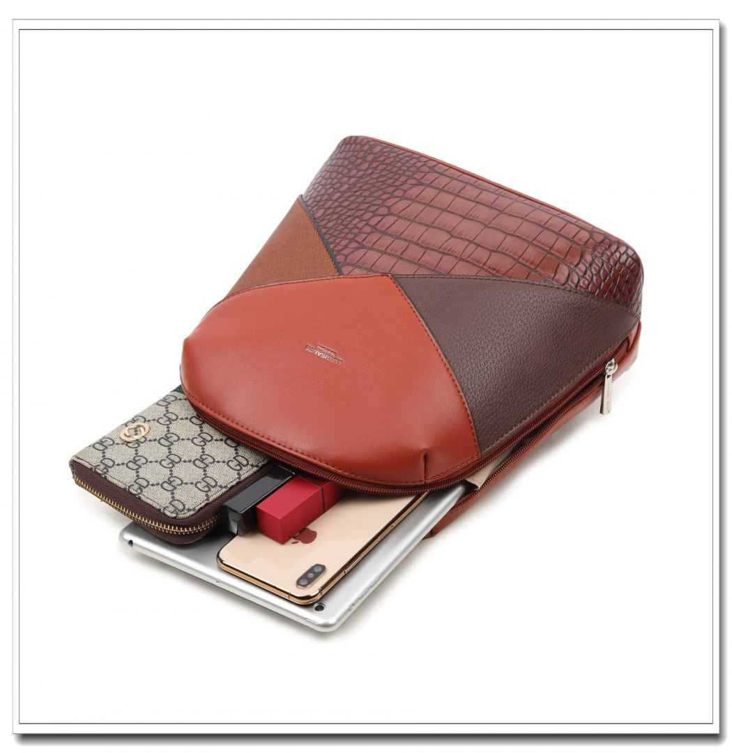 Plecak Damski LUIGISANTO 6406-2 Brown Plecak Damski LUIGISANTO 6406-2 Brown