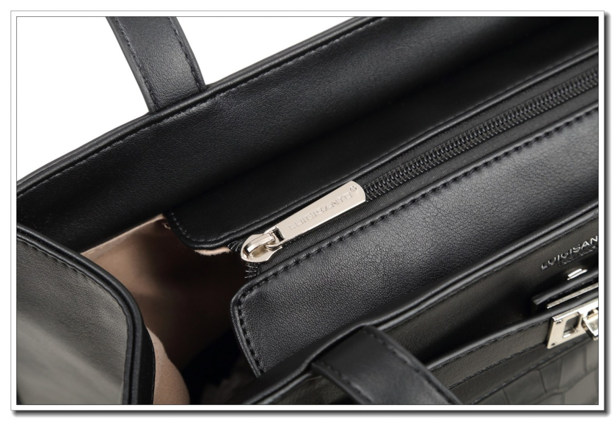 Torebka Damska LUIGISANTO 5814 Black Torebka Damska LUIGISANTO 5814 Black