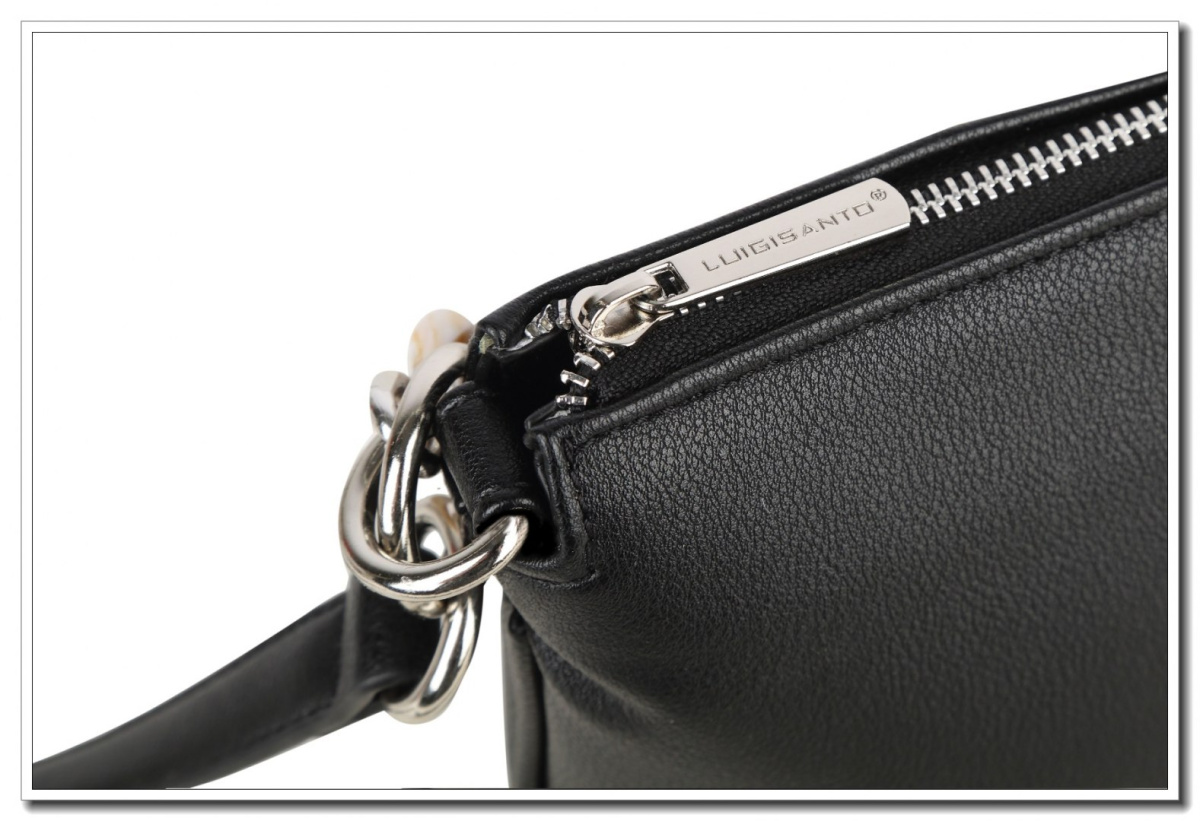 Torebka Damska LUIGISANTO 5841 Black Torebka Damska LUIGISANTO 5841 Black