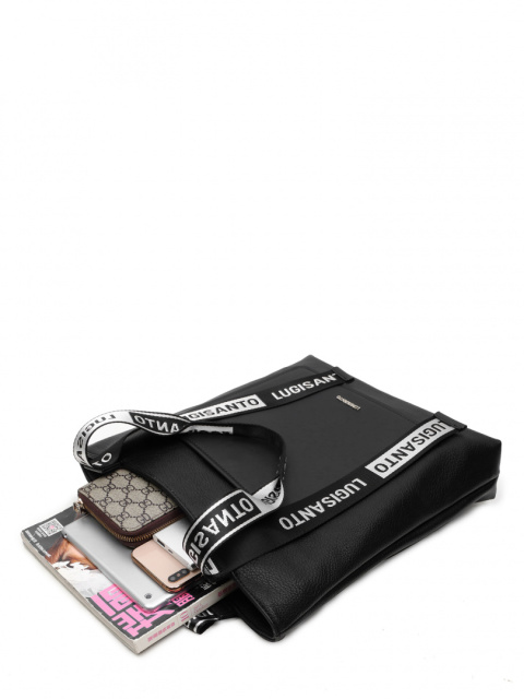 Torebka Damska LUIGISANTO 6382 Black Torebka Damska LUIGISANTO 6382 Black