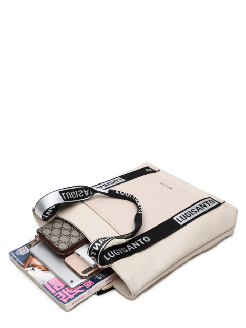 Torebka Damska LUIGISANTO 6382 Beige Torebka Damska LUIGISANTO 6382 Beige