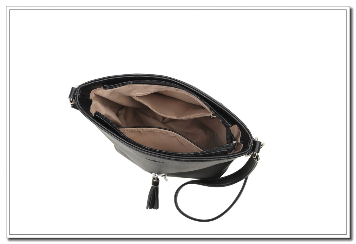 Torebka Damska LUIGISANTO 6402-1 Black Torebka Damska LUIGISANTO 6402-1 Black