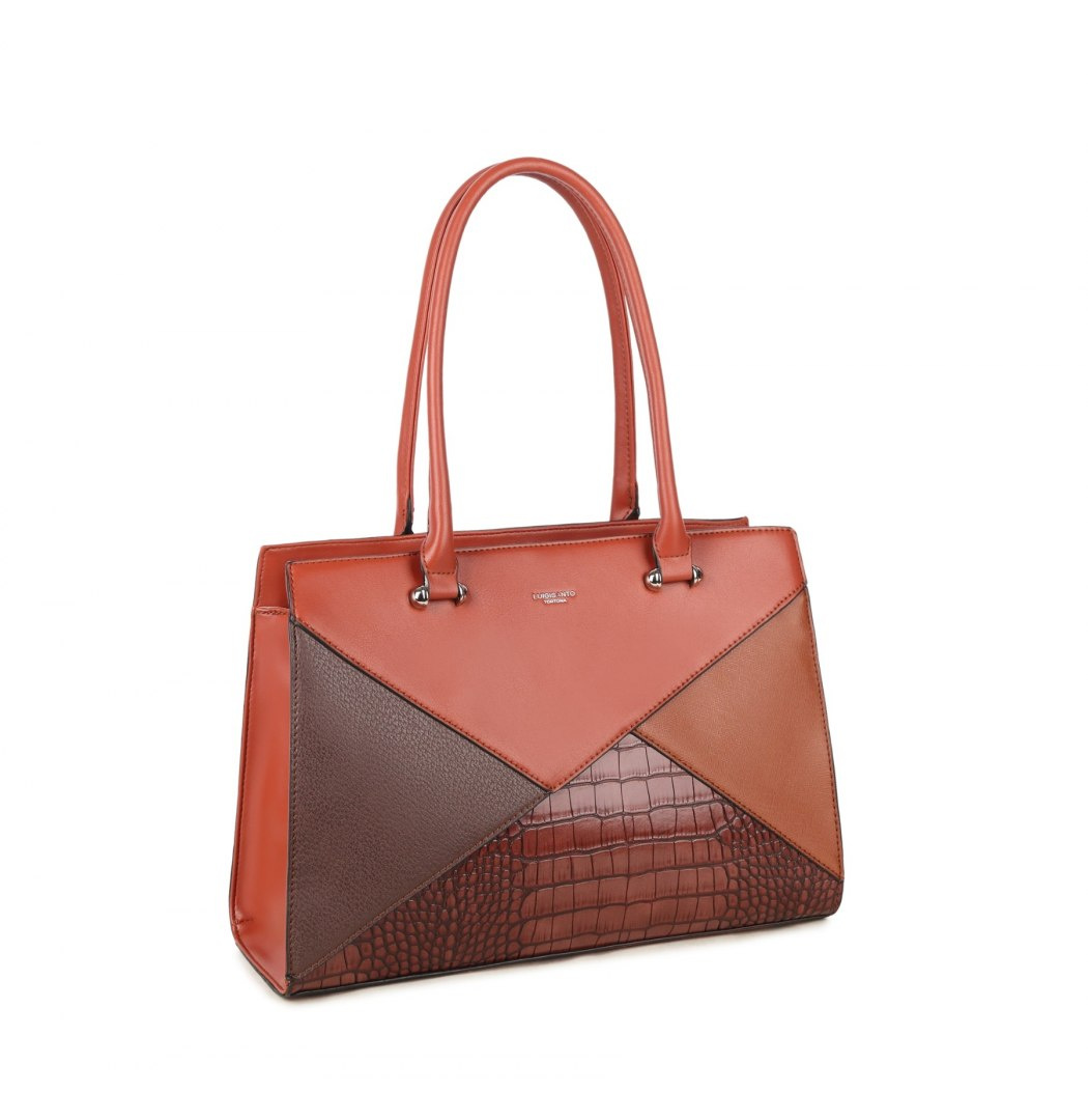 Torebka Damska LUIGISANTO 6406-4 Brown Torebka Damska LUIGISANTO 6406-4 Brown