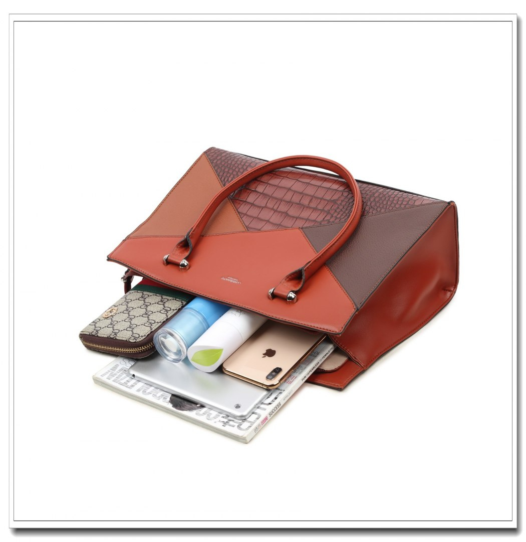Torebka Damska LUIGISANTO 6406-4 Brown Torebka Damska LUIGISANTO 6406-4 Brown
