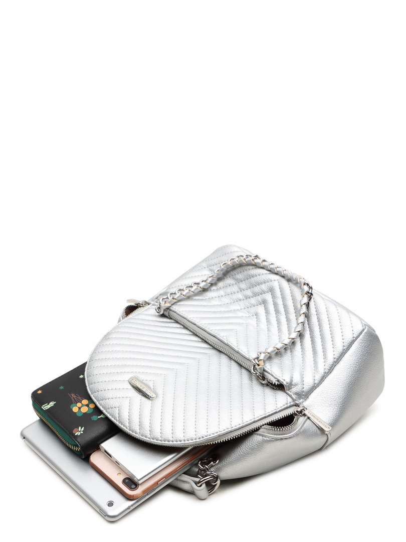 Plecak Damski LUIGISANTO 6232-3 Silver Plecak Damski LUIGISANTO 6232-3 Silver