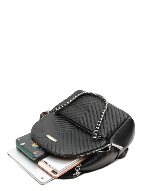 Plecak Damski LUIGISANTO 6232-3 Black Plecak Damski LUIGISANTO 6232-3 Black