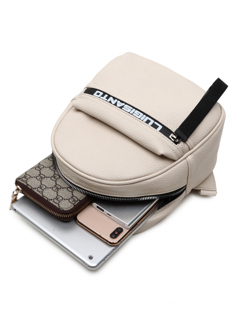 Plecak Damski LUIGISANTO 6337 Beige Plecak Damski LUIGISANTO 6337 Beige