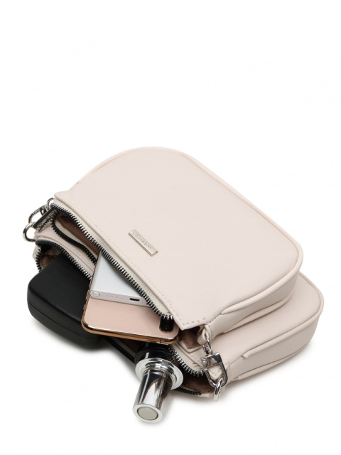 Torebka Damska 2w1 LUIGISANTO 6023 Beige Torebka Damska 2w1 LUIGISANTO 6023 Beige