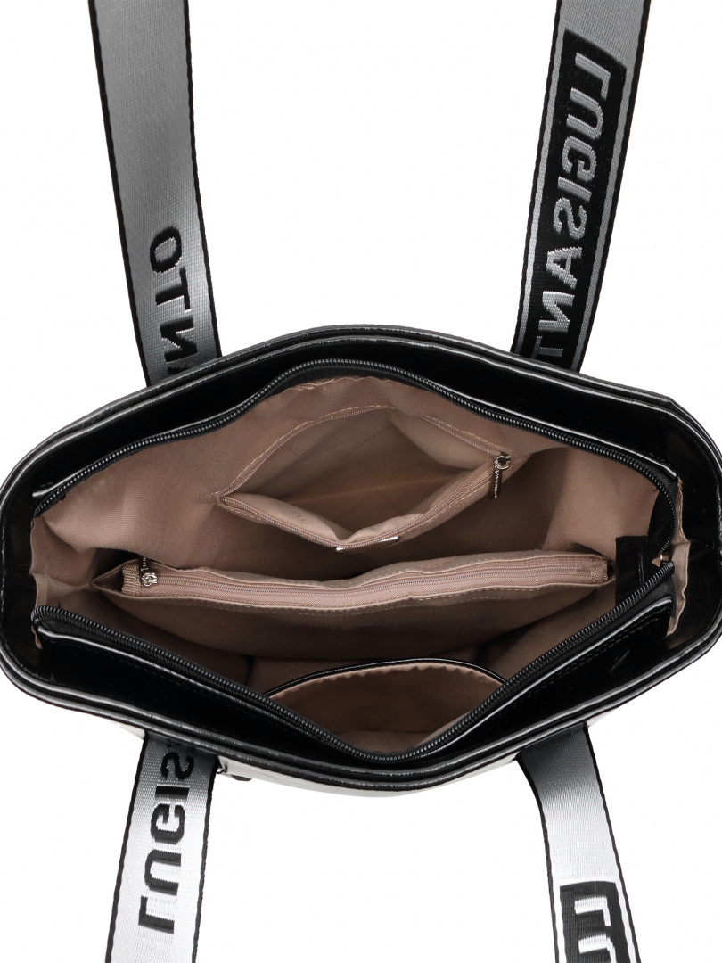 Torebka Damska LUIGISANTO 6378 Black Torebka Damska LUIGISANTO 6378 Black