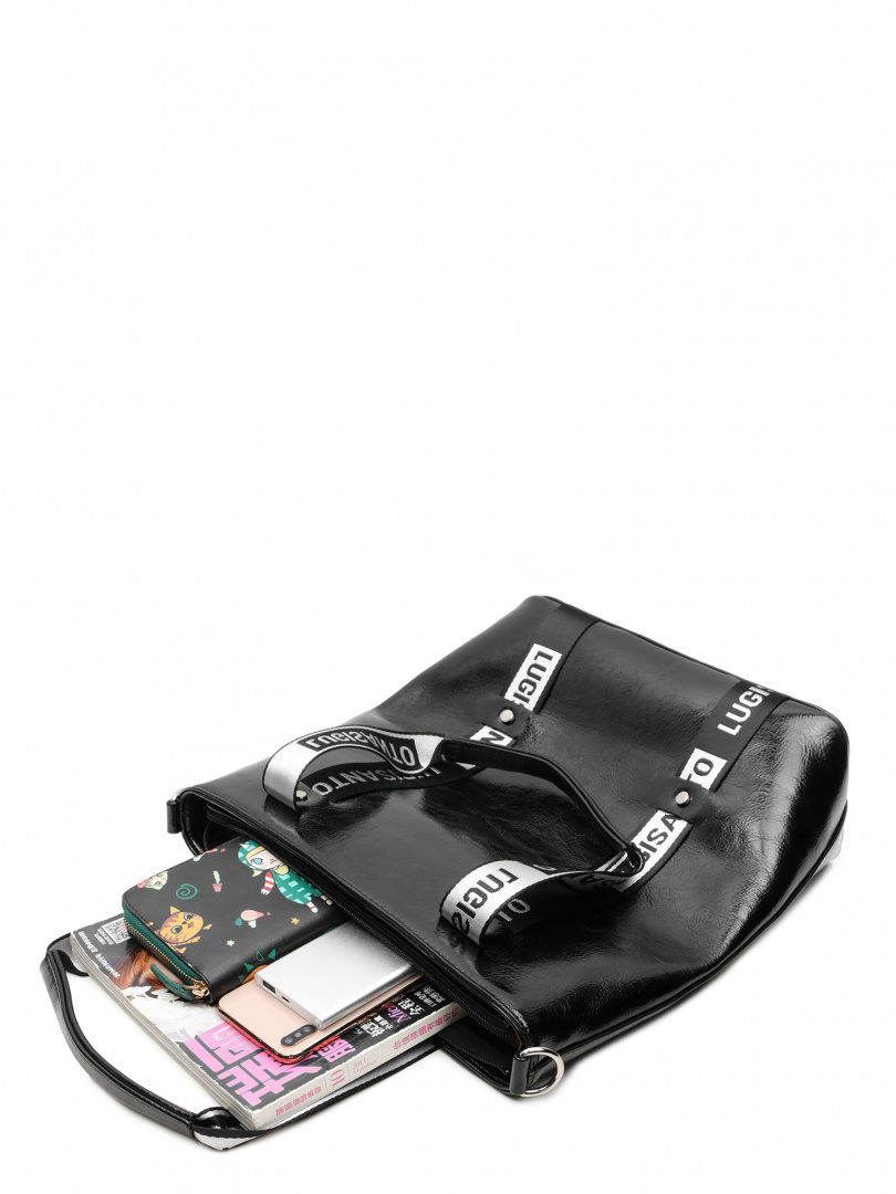 Torebka Damska LUIGISANTO 6378 Black Torebka Damska LUIGISANTO 6378 Black