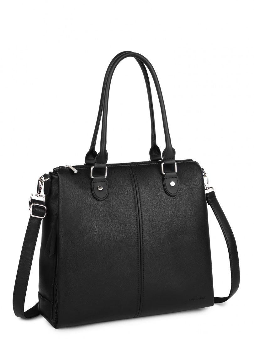 Torebka Damska LUIGISANTO 6411 Black Torebka Damska LUIGISANTO 6411 Black