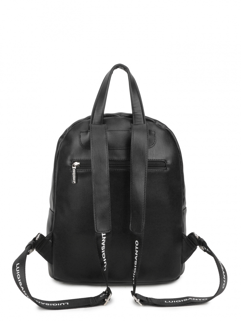 Plecak Damski LUIGISANTO 6608-3 Black Plecak Damski LUIGISANTO 6608-3 Black