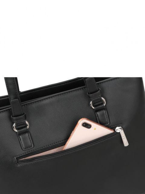 Torebka Damska LUIGISANTO 6647-2 Black Torebka Damska LUIGISANTO 6647-2 Black