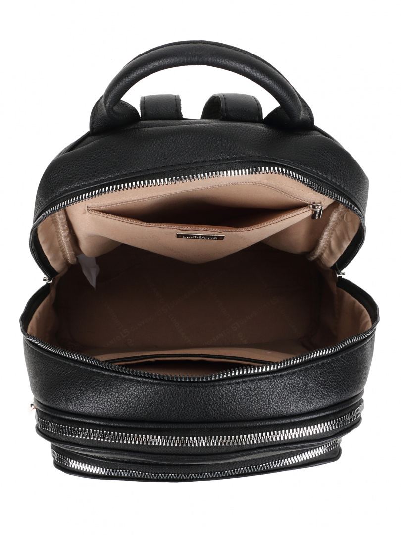 Plecak Damski LUIGISANTO T5849-3 Black Plecak Damski LUIGISANTO T5849-3 Black
