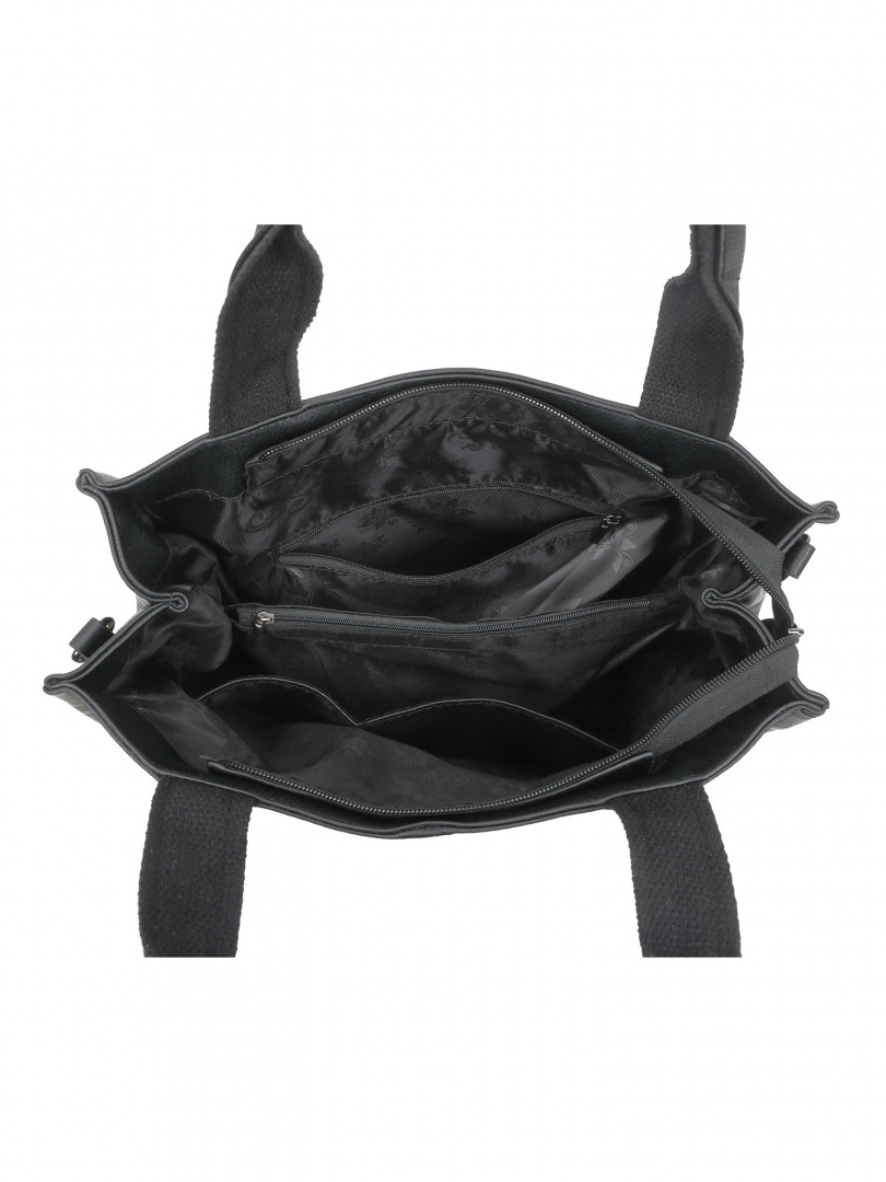 Torebka Damska LUIGISANTO G88198 Black Torebka Damska LUIGISANTO G88198 Black