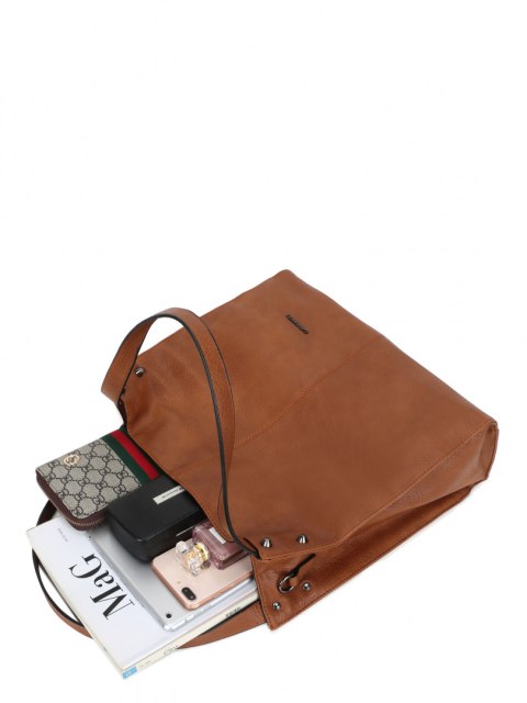 Torebka Damska LUIGISANTO DJ862 Brown Torebka Damska LUIGISANTO DJ862 Brown