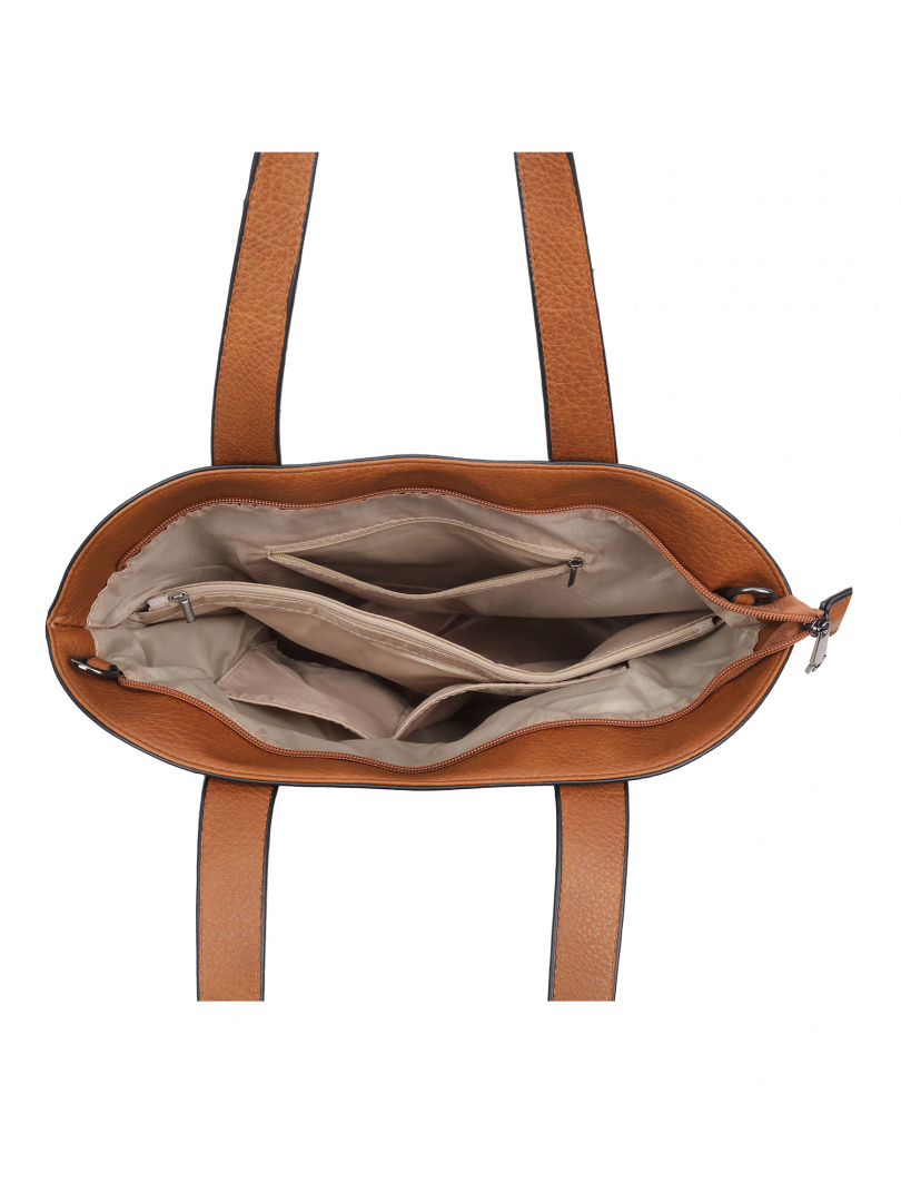 Torebka Damska LUIGISANTO DJ861 Brown Torebka Damska LUIGISANTO DJ861 Brown