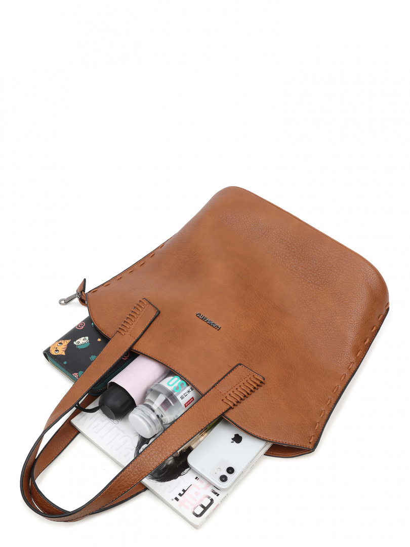 Torebka Damska LUIGISANTO DJ861 Brown Torebka Damska LUIGISANTO DJ861 Brown