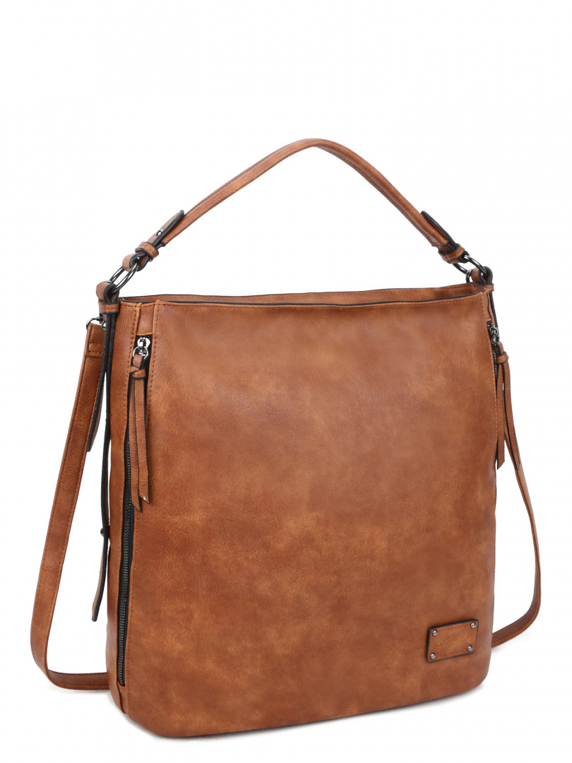 Torebka Damska LUIGISANTO G88551 Brown Torebka Damska LUIGISANTO G88551 Brown