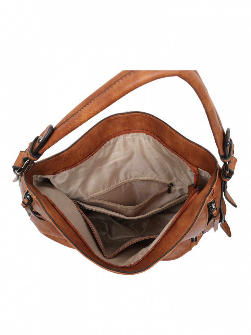 Torebka Damska LUIGISANTO G88551 Brown Torebka Damska LUIGISANTO G88551 Brown