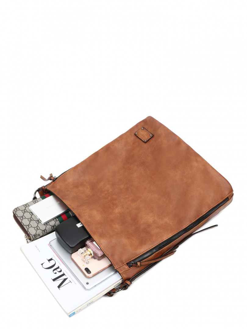 Torebka Damska LUIGISANTO G88551 Brown Torebka Damska LUIGISANTO G88551 Brown