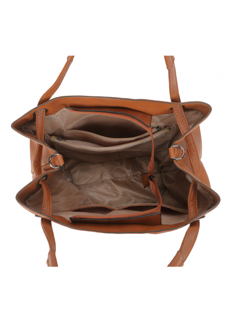 Torebka Damska LUIGISANTO T66193 Brown Torebka Damska LUIGISANTO T66193 Brown