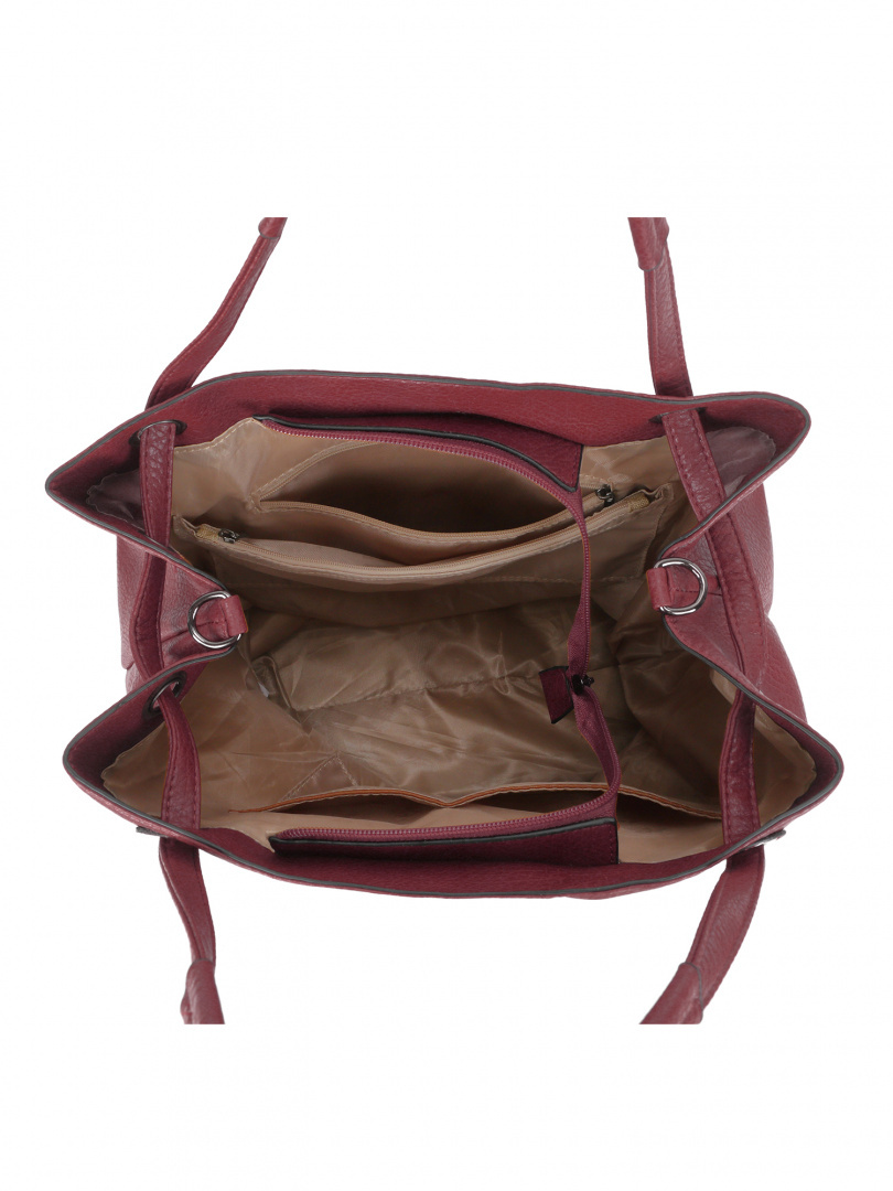 Torebka Damska LUIGISANTO T66193 Red Torebka Damska LUIGISANTO T66193 Red