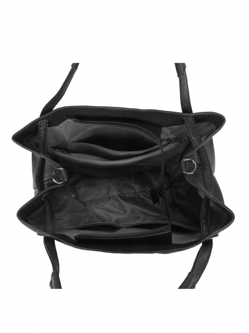 Torebka Damska LUIGISANTO T66193 Black Torebka Damska LUIGISANTO T66193 Black